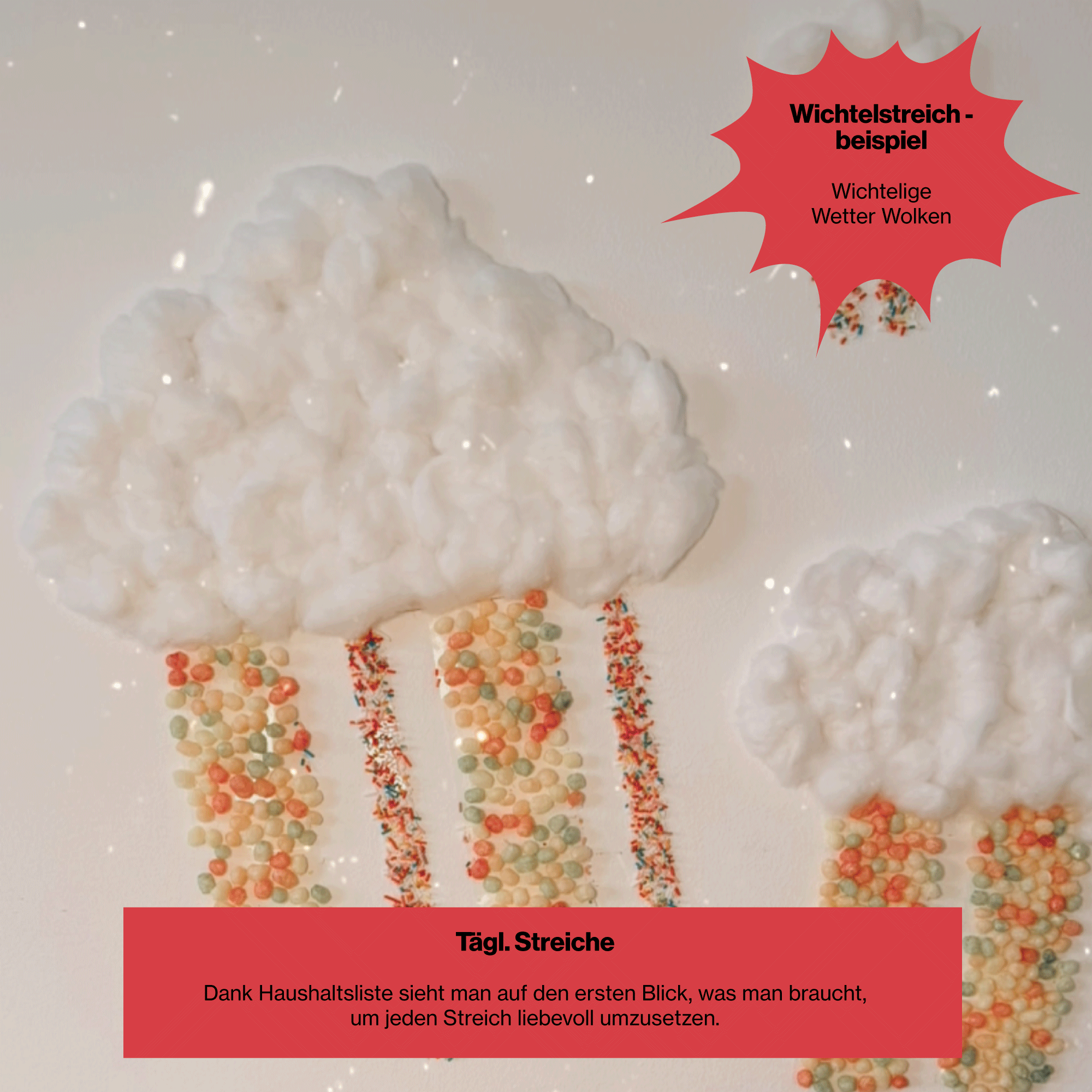 Wichtelige Wetterwolken: Nur einer von vielen neuen Wichtelstreiche in Handbuch Nr. 5